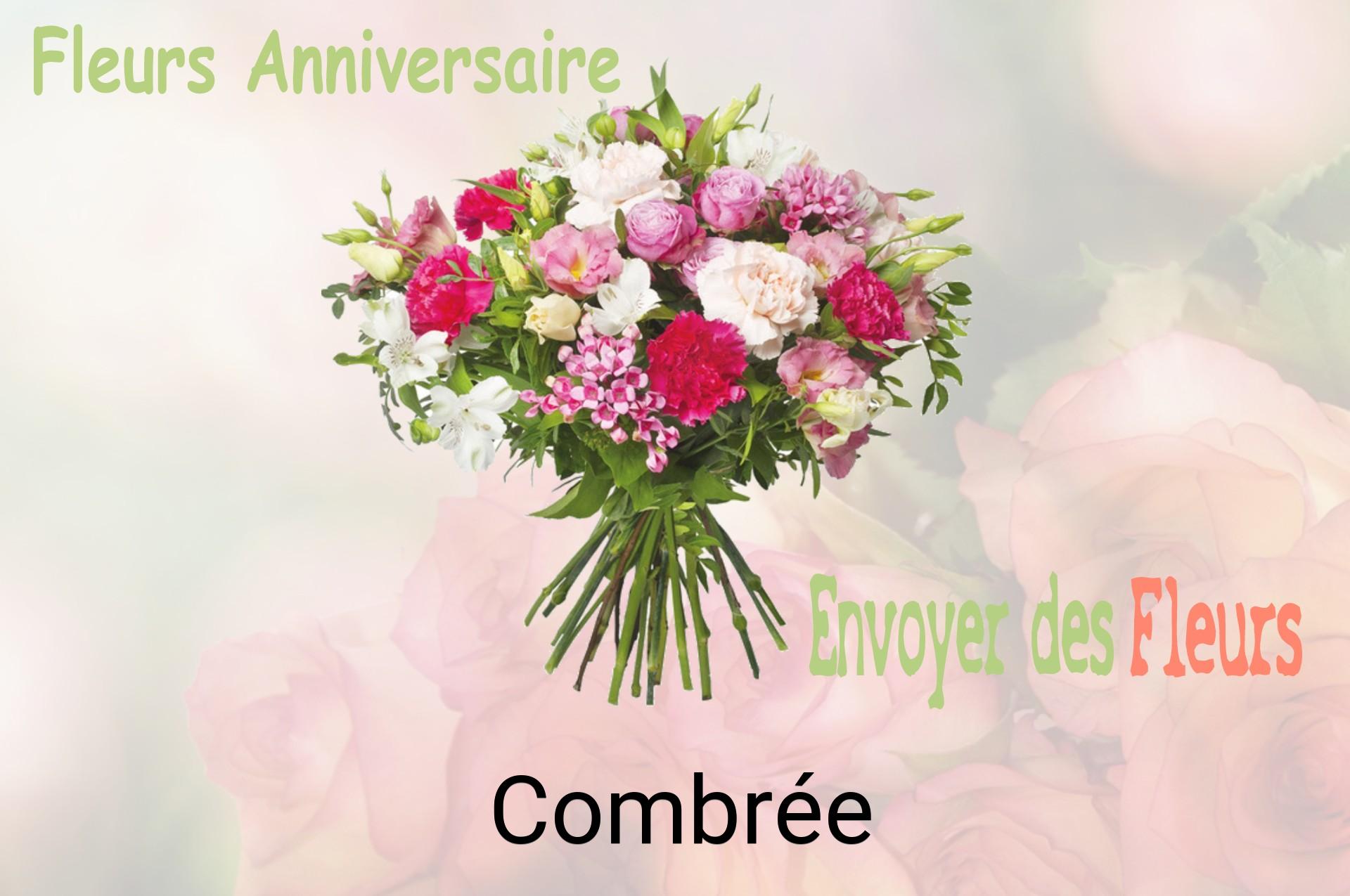 Bouquet de fleurs d’anniversaire livré à Combrée
